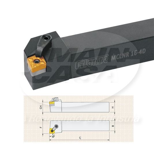 PORTA INSERTO P/FRESADO 16A3R019A14-SAD07D-C