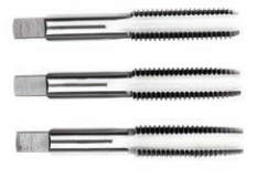 SET DE MACHUELOS M16 X 2.00 CARBON