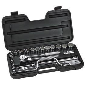 SET DE COPAS RAIZ 1/2&quot; DE 10.00 - 32.00MM 12PTS 29 PIEZAS