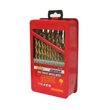 SET DE BROCAS HSS 1/16" - 1/2"