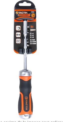 DESTORNILLADOR CASTIGADERA 1/8&quot; X 3&quot; AISLADO