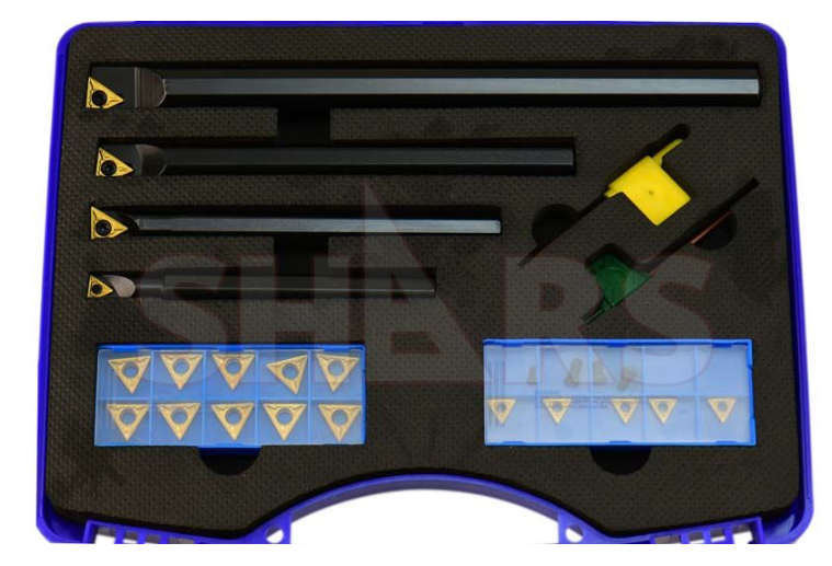 SET BARRAS P/TORNEADO INTERIOR TPBN-BBS1 CON INSERTOS