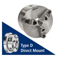 CHUCK DE 16&quot; 3 MORDAZAS TIPO D1-11 CAMLOCK