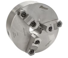 CHUCK UNIVERSAL DE 8&quot; 3 MORDAZAS RESPALDO PLANO ACERO