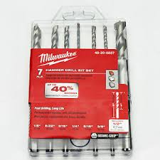 SET BROCA P/CONCRETO 1/8&quot; - 1/2&quot; SDS 7 PZS