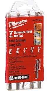 SET BROCA P/CONCRETO 5/32&quot; - 3/8&quot; RAIZ 1/2&quot;