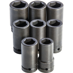 SET DE COPAS DE IMPACTO 27.00MM - 41.00MM RAIZ 1&quot; 8PZS