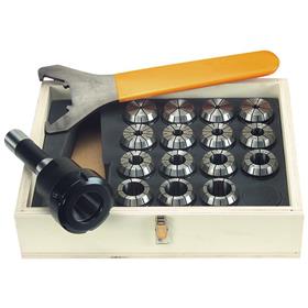 SET DE BOQUILLAS ER16 1/16&quot; - 13/32&quot; 12PZS
