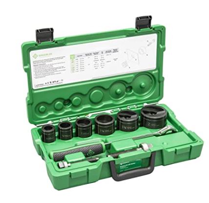 SET SACABOCADOS 1/2&quot; - 2&quot; 16 PIEZAS