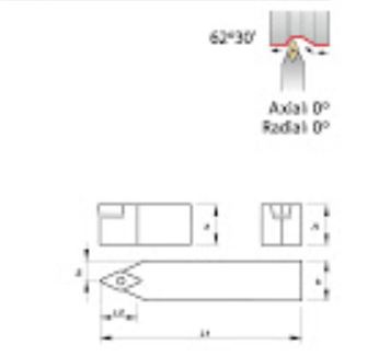 PORTA INSERTO P/TORNEADO SDNC N 2020 K11