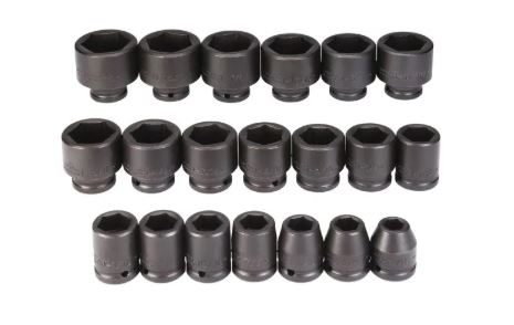 SET COPAS DE IMPACTO 5/8&quot; - 2&quot; RAIZ 3/4&quot; 20 PZS