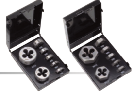 SET DE TARRAJAS 1/2&quot; - 2&quot; NPT 6 PIEZAS