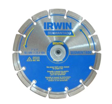 DISCO DIAMANTADO P/CONCRETO 7&quot;