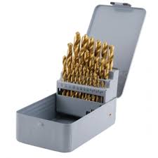SET DE BROCAS HSS REV. TITANIO 1/16&quot; - 3/4&quot;