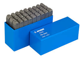 SET DE LETRAS 8.00MM 27 PZAS.