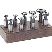 SET FRESA WOODRUF 1/4&quot; - 1&quot; 8PZAS.