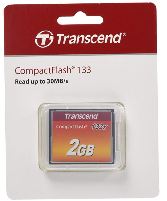 TARJETA DE MEMORIA COMPACT FLASH 2GB