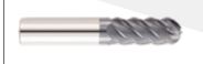 FRESA BOLA TUNGSTENO 15/32&quot; X 1/2&quot; X 3&quot;