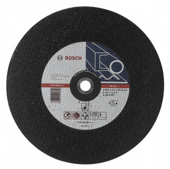 DISCO P/CORTE METAL 16&quot; X 1/8&quot; X 1&quot;
