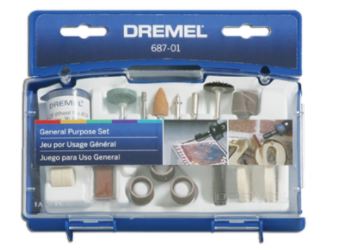 ACCESORIOS P/DREMEL 52 PIEZAS