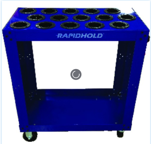 CARRO PORTA HERRAMIENTA CAT40 PARA 24 PIEZAS