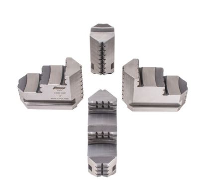 SET DE 3 MORDAZAS P/CHUCK DE 8&quot; 4 PIEZAS