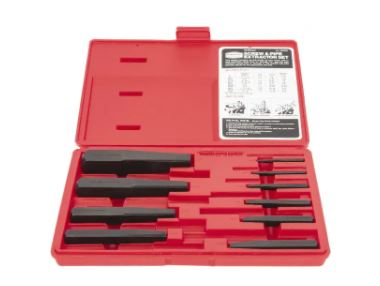 EXTRACTOR DE TORNILLO 3/16&quot; - 2&quot; 10 PIEZAS
