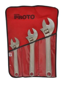 SET DE LLAVE AJUSTABLE 8&quot; - 12&quot; 3 PIEZAS