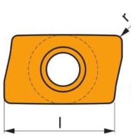 INSERTO P/FRESADO ADMX 070208SR-M 8310