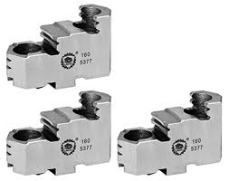 SET DE 3 MORDAZAS DURAS P/CHUCK DE 10&quot;