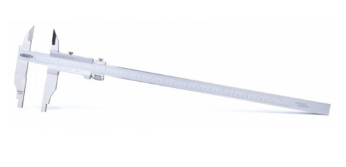 VERNIER PIE DE REY DE 0-500.00MM / 0-20&quot; EN 0.05MM / 1/128 PUNTAS LARGAS