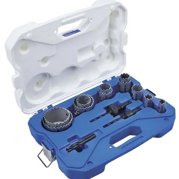 SET SIERRA COPA PUNTA DE TUNGSTENO 3/4&quot; - 3&quot; 15 PIEZAS
