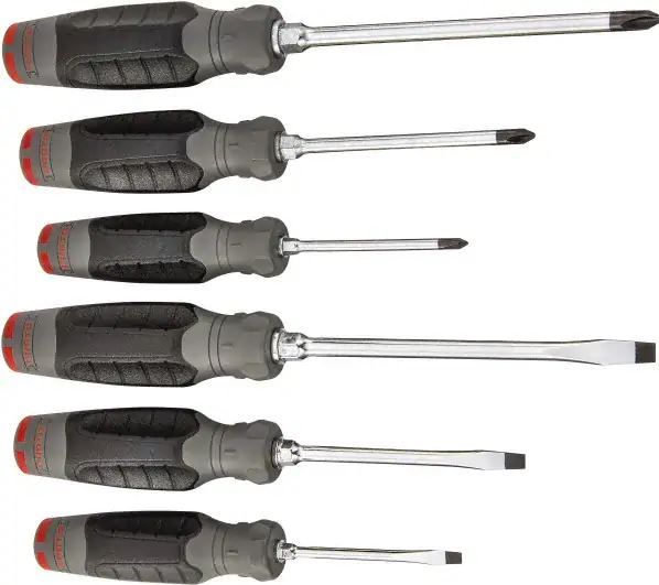 SET DESTORNILLADORES COMBINADOS 6 PZAS