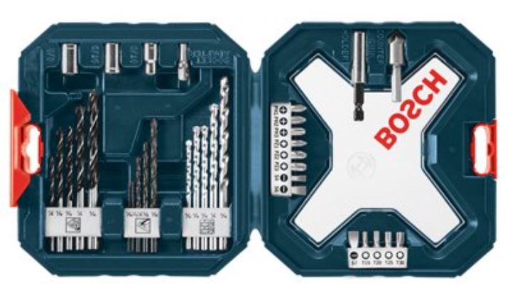SET BROCA, COPAS Y PUNTAS 34 PIEZAS