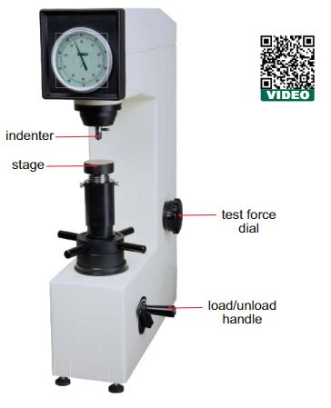 DUROMETRO DIGITAL ROCKWELL