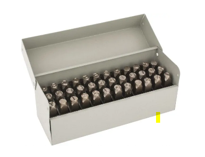 SET DE NUMEROS Y LETRAS 3/8&quot; 36 PIEZAS