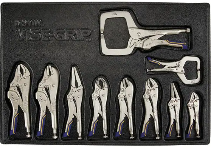 SET VISE GRIP 10 PIEZAS