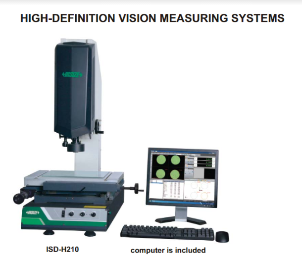 SISTEMA DE MEDICIÓN VISIÓN DE ALTA DEFINICIÓN 200.00MM X 100.00MM X 150.00MM