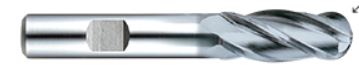 FRESA PLANA HSS-PM 1/2&quot; X 1/2&quot; X 3-1/4&quot; 4F A/RENDIMIENTO