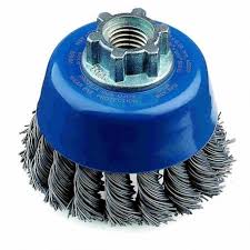 CEPILLO DE ALAMBRE T/COPA ENTORCHADO  2-1/2&quot; ROSCA M14 X 2  ACERO