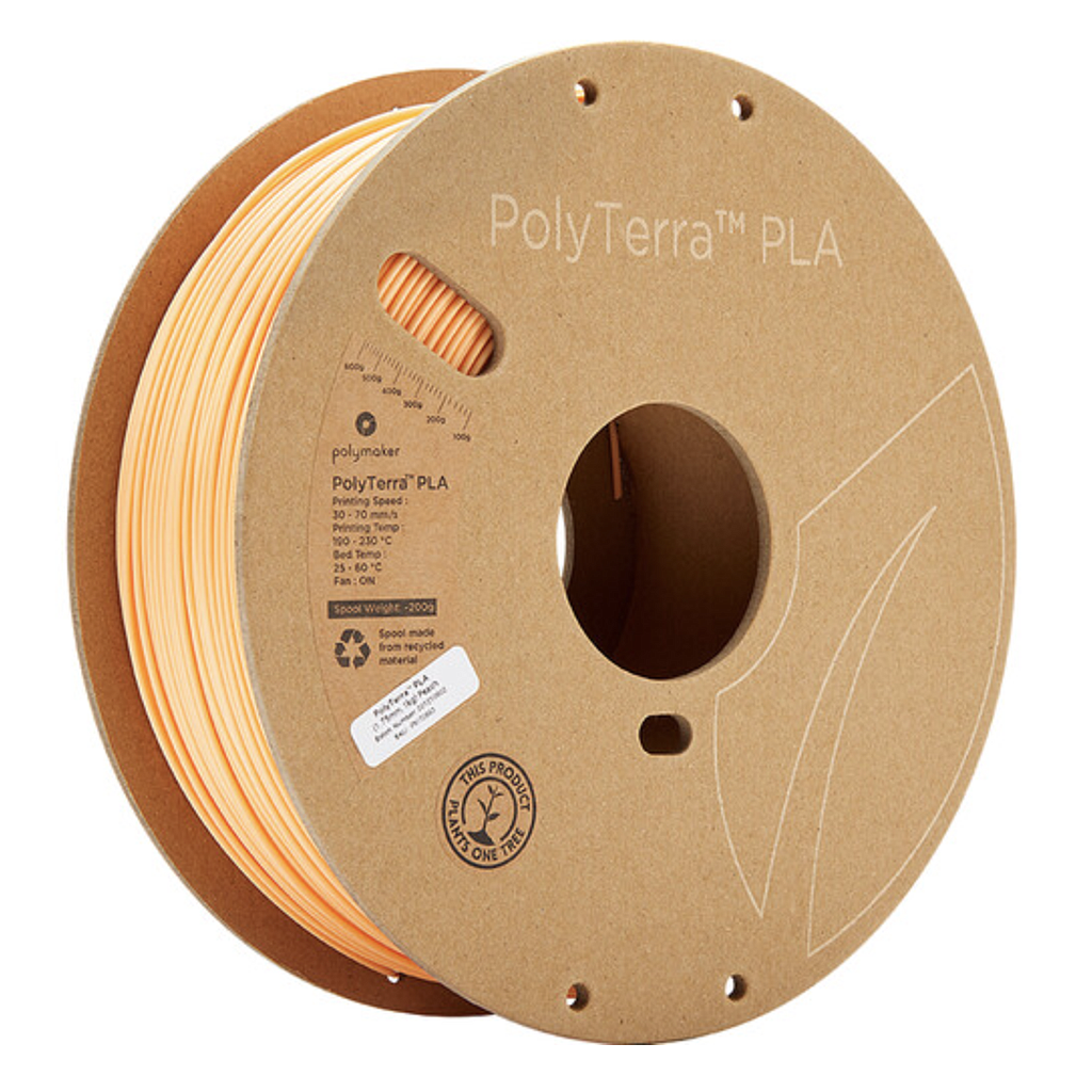 FILAMENTO DE 1.75MM 1KG PLA COLOR DURAZNO