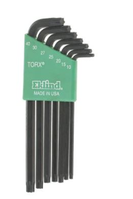 SET LLAVE TORX T10 - T40 7 PIEZAS
