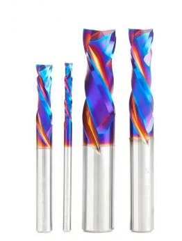 SET DE FRESA CNC 4 PIEZAS