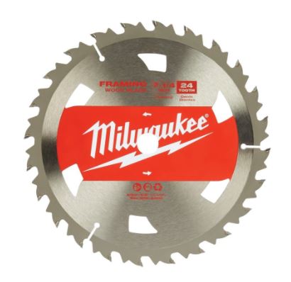DISCO SIERRA CIRCULAR P/MADERA 7-1/4&quot; 24 DIENTES