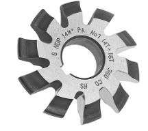 FRESA DIAMETRAL PITCH PASO 16DP NO 5 21-25 DIENTES