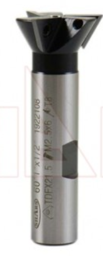FRESA COLA DE MILANO INDEXABLE 2-1/4&quot;