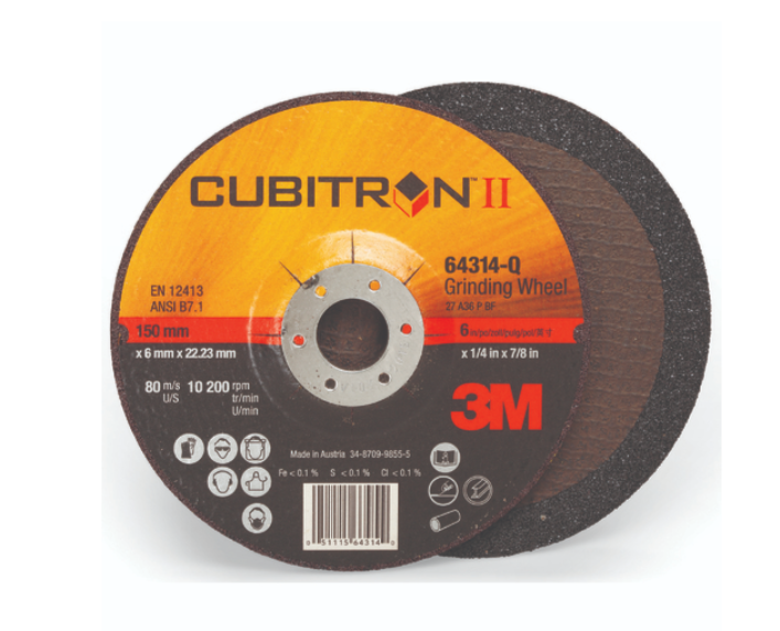 DISCO P/PULIR METAL CUBITRON II 9&quot; X 1/4&quot; X 7/8&quot;