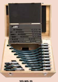 SET DE MICROMETROS P/EXTERIORES 6&quot; - 12&quot; EN 0.001&quot;